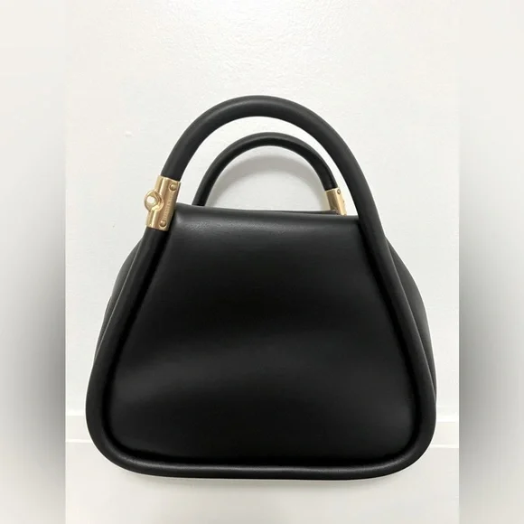 Charles & Keith: Lara Geometric Tote Bag - Black - Picture 2 of 3